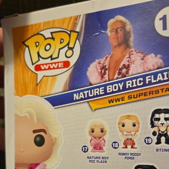Funko WWE Ric Flair Vinyl Figure in Pink Robe Target Exclusive #17 - Picture 5 of 8